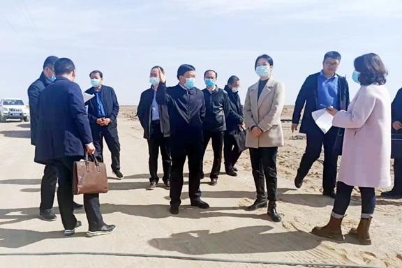 黨委書記、董事長劉興斌到金塔縣調(diào)研